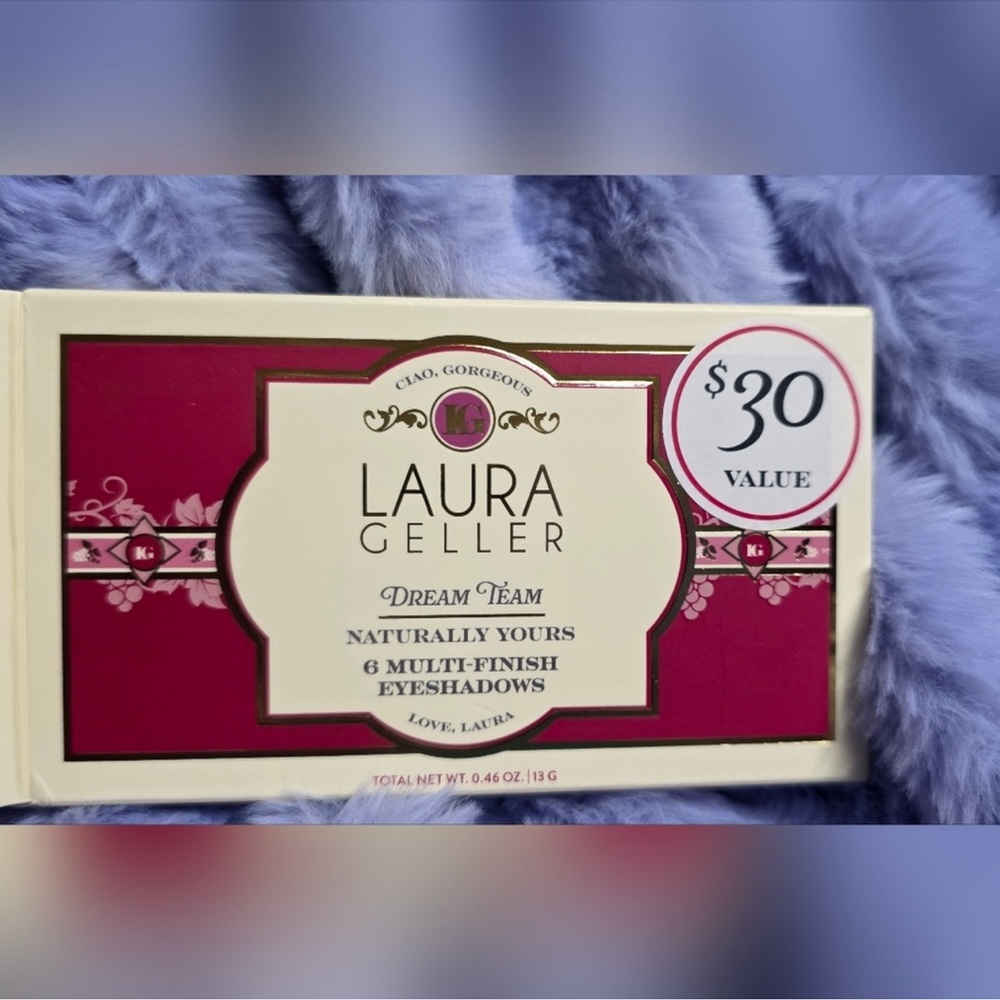 Laura Geller Dream Team Naturally Yours 6 Multi-Finish Eyeshadows palette.(215)